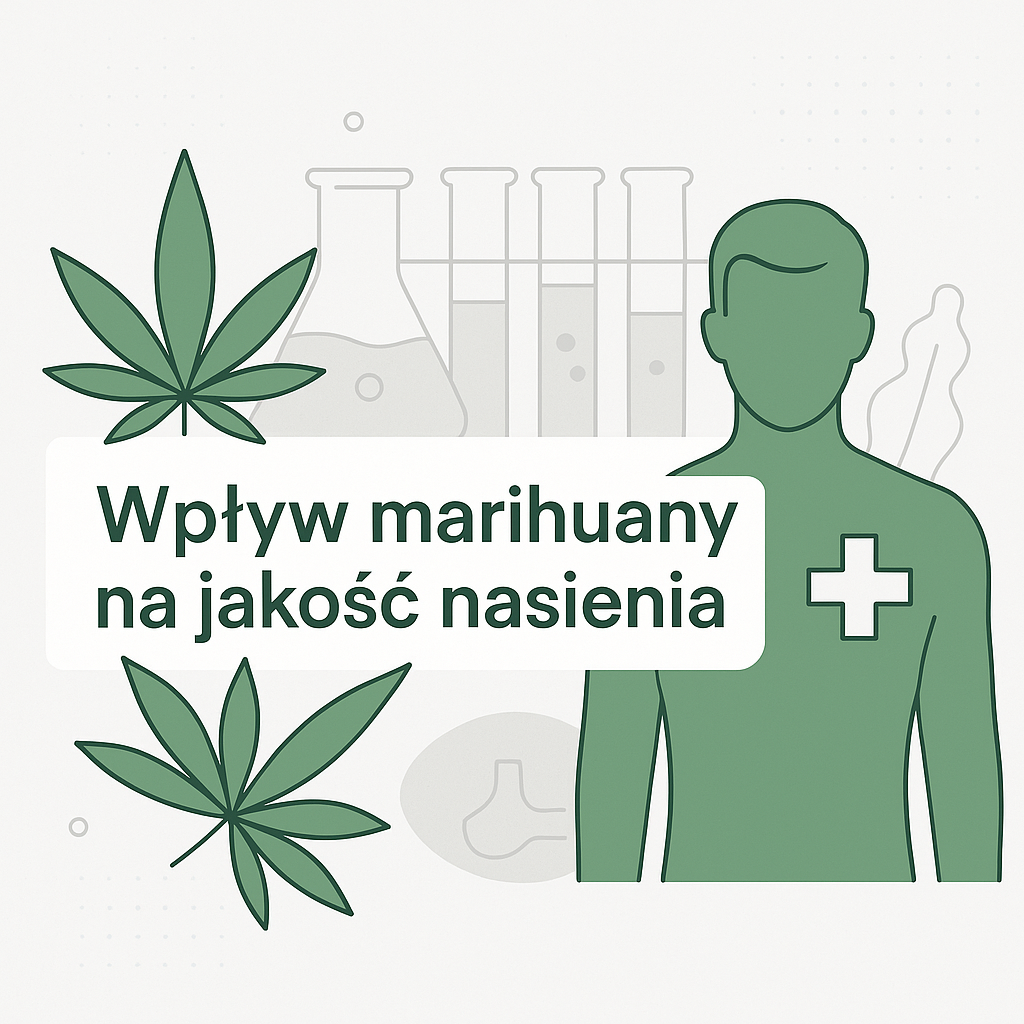 czy marihuana wpływa na jakość nasienia