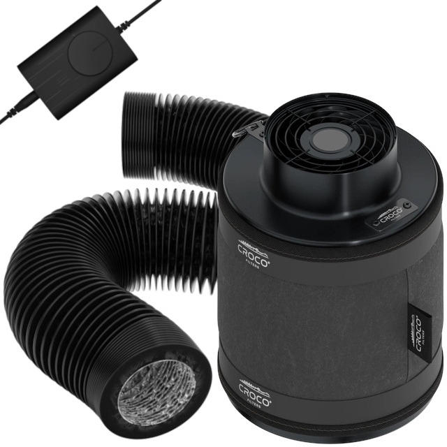 Zestaw wentylacyjny 3w1 CROCO COMBO (fi:100mm)(240 m³/h)