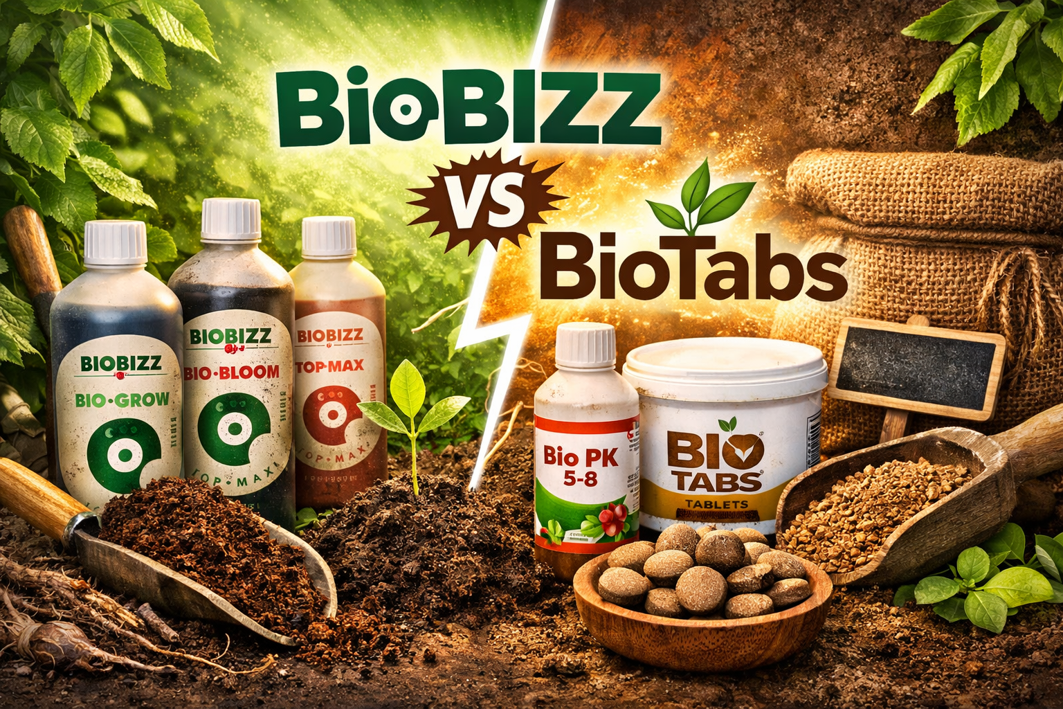 BIOBIZZ vs BioTabs który „organiczny system” wygrywa w Twojej uprawie