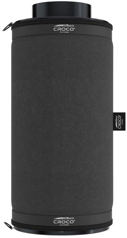 FILTR WĘGLOWY- CROCO Black (fi:150 mm)(420–680 m³/h)