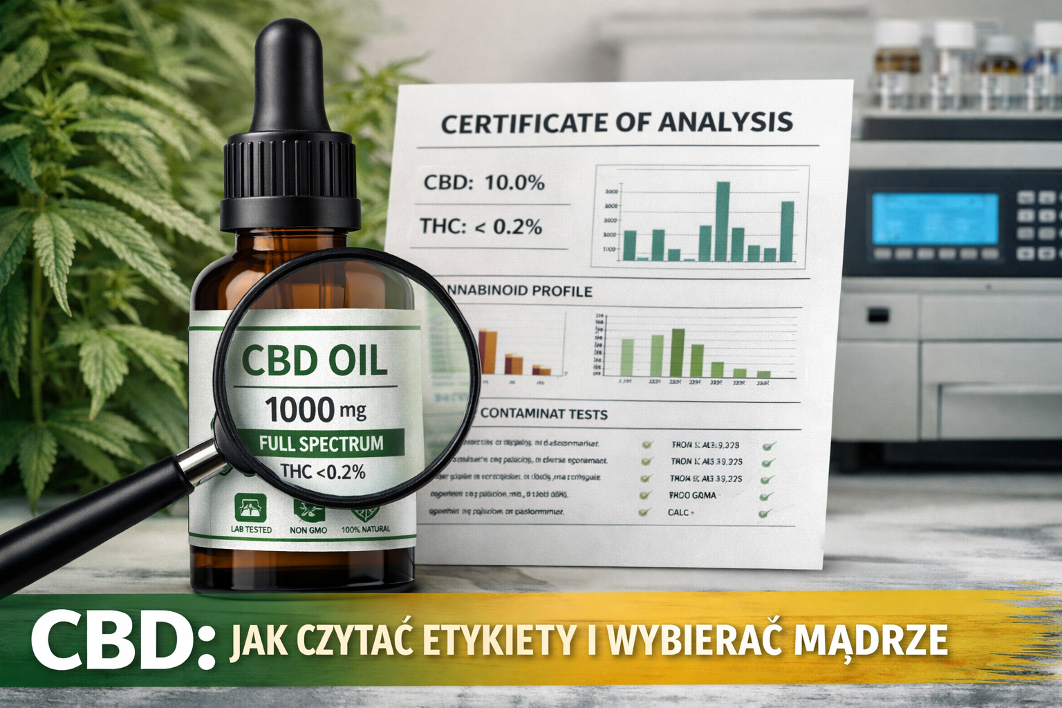 CBD w praktyce: jak czytać etykiety i wybierać produkty świadomie (bez marketingowych sztuczek)