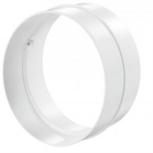 Łącznik okrągły plastikowy fi 125 mm – do przewodów wentylacyjnych (VENTS)