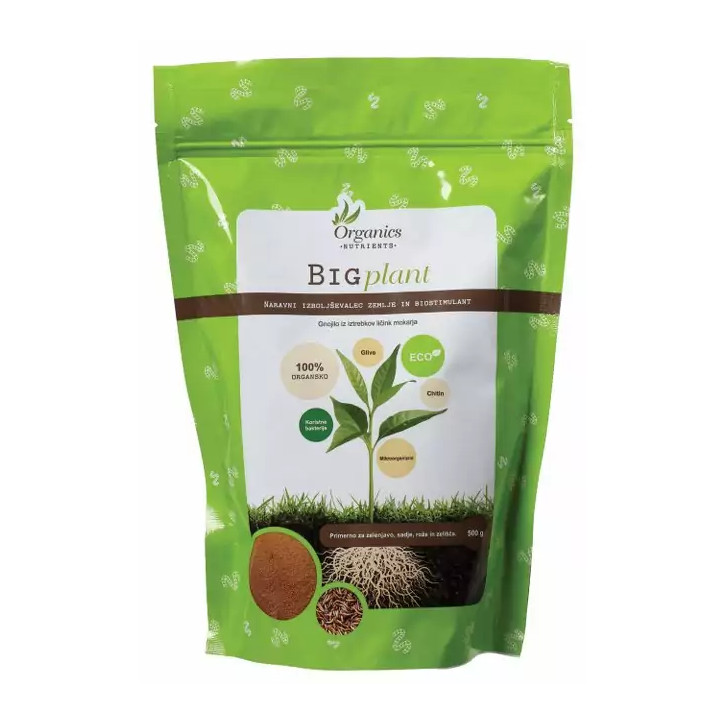 Organics Nutrients - Big Plant (Organiczny nawóz z odchodów larw mącznika do wzrostu i kwitnienia)