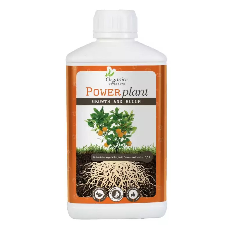 Organics Nutrients - Power Plant (Organiczny nawóz wspierający wzrost i kwitnienie roślin)