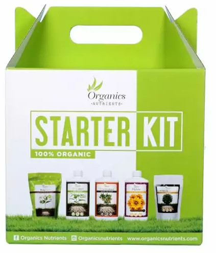 Organics Nutrients - Starter Kit (Kompletny zestaw 100% organicznych nawozów, boosterów i mykoryzy)